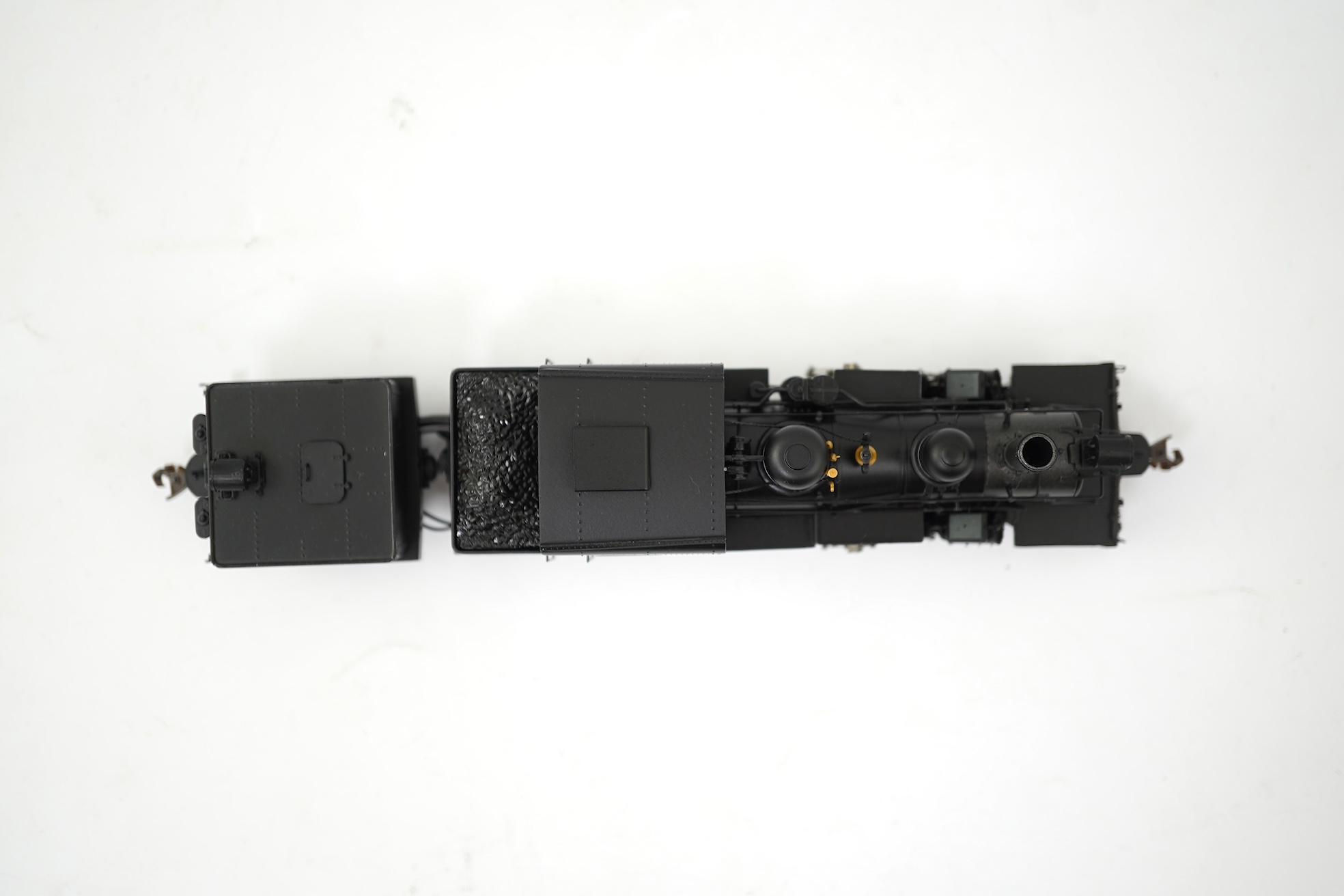 A boxed HO gauge Broadway Limited Paragon 2 Series (2063) model of Union Pacific UP-5, 5044, 4-12-2 locomotive with bogie tender, powered for two rail operation.